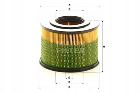 Mann-Filter C 1233 Filtr powietrza