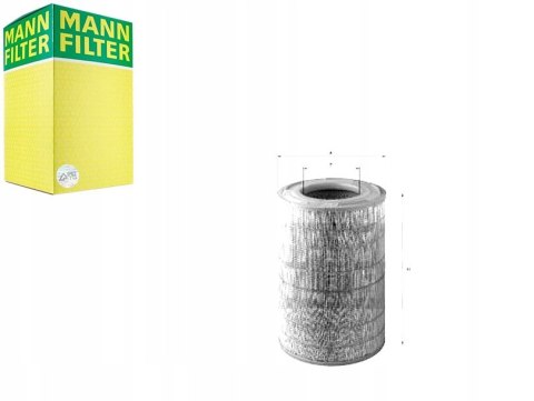 Mann-Filter C 13 154 Filtr powietrza