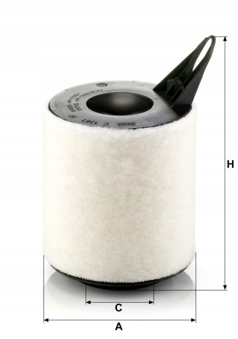 Mann-Filter C 1361 Filtr powietrza