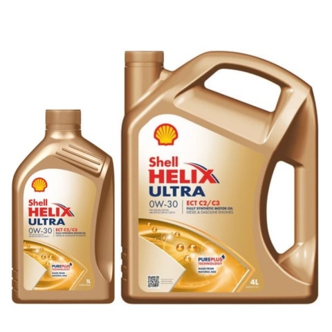 SHELL HELIX ULTRA ECT C2/C3 0W-30 5L - ZESTAW 4+1L