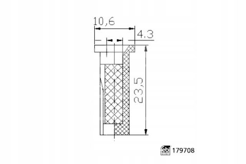 Febi Bilstein 179708 Filtr mocznikowy