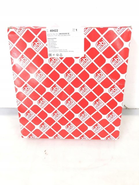 Filtr kabinowy FEBI BILSTEIN 40422