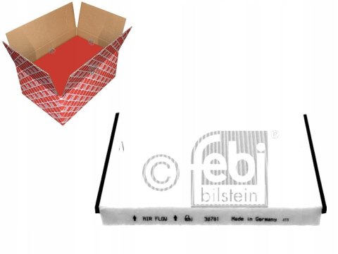Febi Bilstein 38781 Filtr, wentylacja przestrzeni pasażerskiej