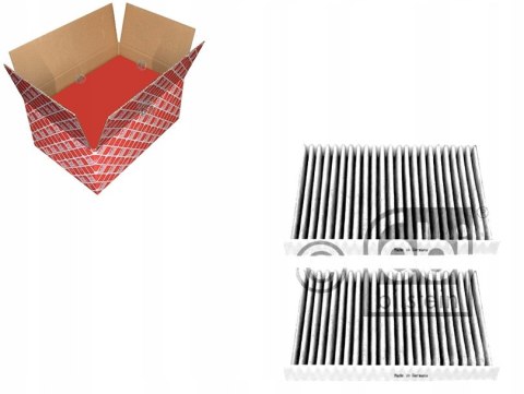 Febi Bilstein 30642 Komplet filtrów, wentylacja przestrzeni pasażerskiej