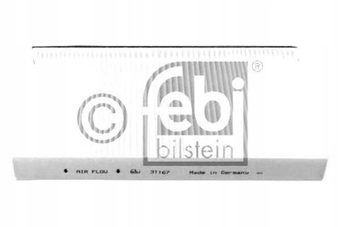 Febi Bilstein 31167 Filtr, wentylacja przestrzeni pasażerskiej