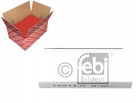 Febi Bilstein 31167 Filtr, wentylacja przestrzeni pasażerskiej