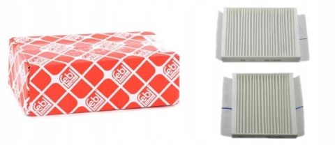 Febi Bilstein 27950 Komplet filtrów, wentylacja przestrzeni pasażerskiej