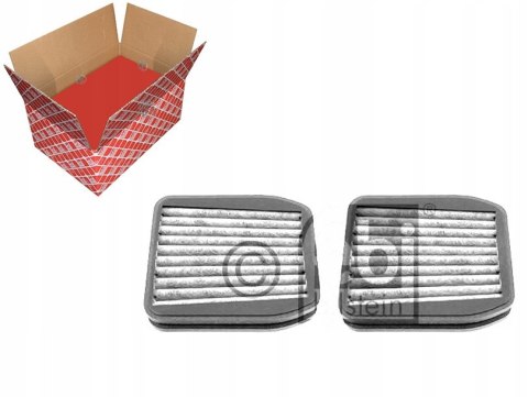 Febi Bilstein 28191 Komplet filtrów, wentylacja przestrzeni pasażerskiej