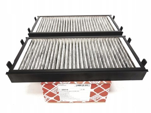 Febi Bilstein 28414 Komplet filtrów, wentylacja przestrzeni pasażerskiej