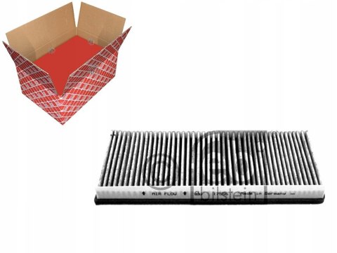 Febi Bilstein 17556 Filtr, wentylacja przestrzeni pasażerskiej