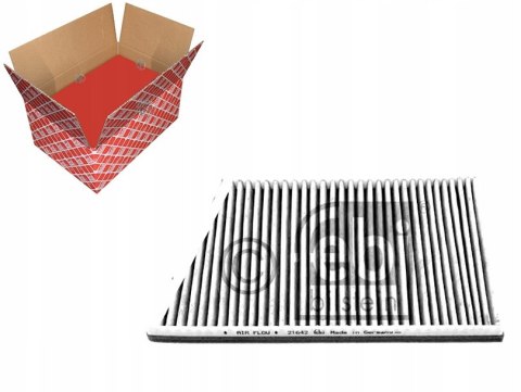 Febi Bilstein 21642 Filtr, wentylacja przestrzeni pasażerskiej