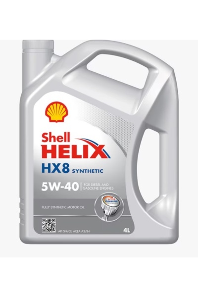 SHELL HELIX HX8 5W-40 4L