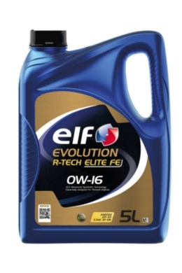 ELF EVOLUTION R-TECH ELITE FE 0W-16 5L