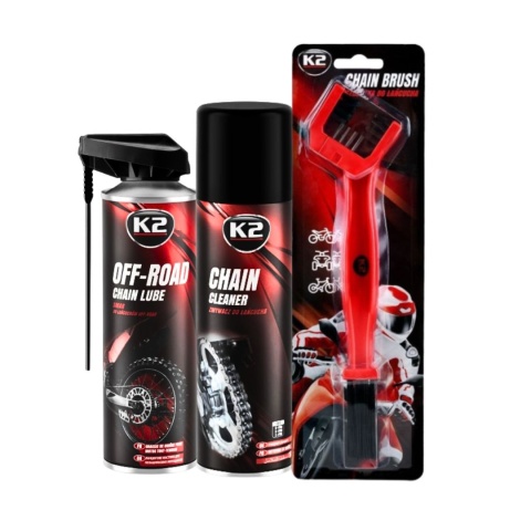 K2 ZESTAW DO CZYSZCZENIA ŁAŃCUCHA OFF-ROAD