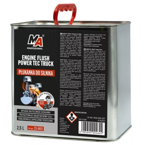 MA PROFESSIONAL ENGINE FLUSH POWER TEC TRUCK 2,5L Płukanka do Silnika