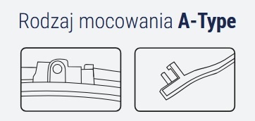 OXIMO WA300350 700/650 MM - ZESTAW WYCIERACZEK