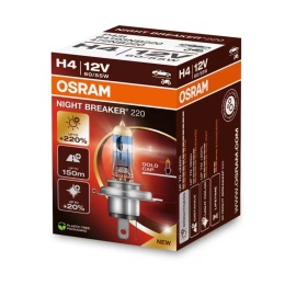 OSRAM NIGHT BREAKER 220 ŻARÓWKA H4 1 szt