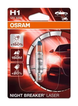 OSRAM NIGHT BREAKER LASER 150 H1 1 SZT