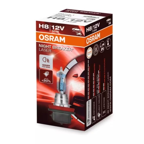 OSRAM NIGHT BREAKER LASER 150 ŻARÓWKA H8