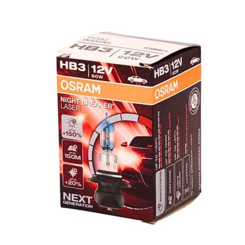 OSRAM NIGHT BREAKER LASER ŻARÓWKA HB3