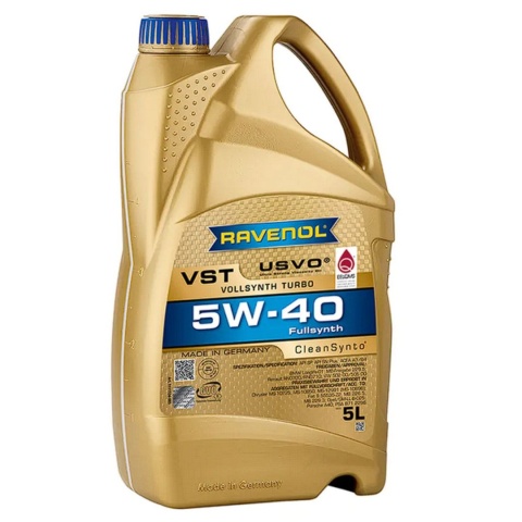 RAVENOL Turbo VST 5W-40 USVO® 5L