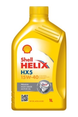 SHELL HELIX HX5 15W-40 1L