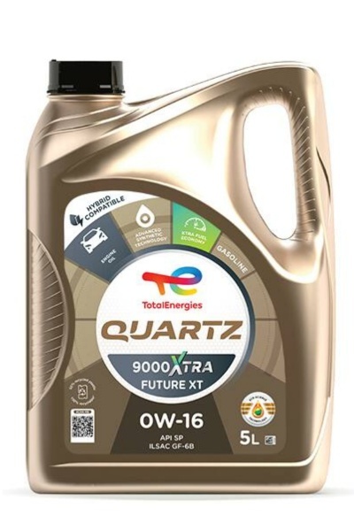TOTAL QUARTZ 9000 XTRA FUTURE XT 0W-16 5L