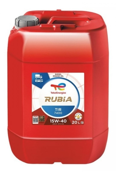 TOTAL RUBIA TIR 7400 15W-40 20L