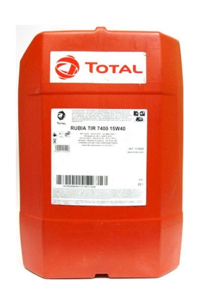 TOTAL RUBIA TIR 7400 15W-40 20L