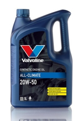 VALVOLINE ALL CLIMATE 20W-50 5L