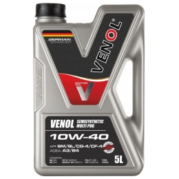 VENOL 10W-40 MULTI PDG SEMISYNTHETIC 5L
