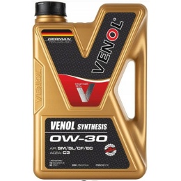 VENOL SYNTHESIS 0W-30 C3 5L VW 504.00 / 507.00