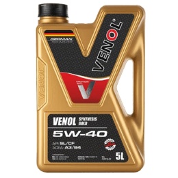 VENOL SYNTHESIS GOLD 5W-40 SN/CF 5L