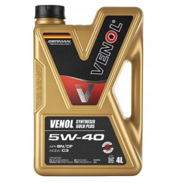 VENOL SYNTHESIS GOLD PLUS 5W-40 SN/CF C3 4L