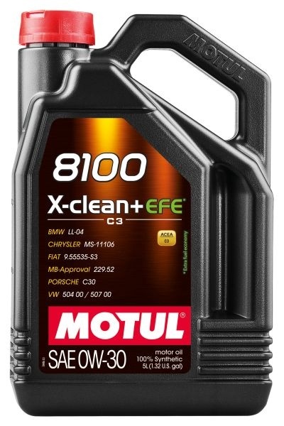 MOTUL X-CLEAN+ EFE 0W-30 5L