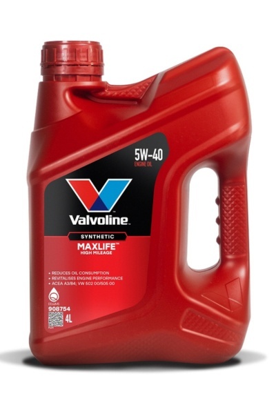VALVOLINE MAXLIFE 5W-40 4L