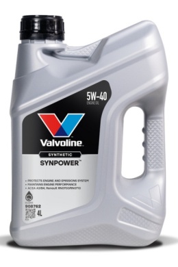 VALVOLINE SynPOWER 5W-40 4L