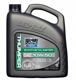 BEL-RAY THUMPER RACING SYNTHETIC 4T 10W-50 4L