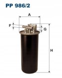 FILTRON PP 986/2 - Filtr paliwa