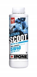 IPONE KATANA SCOOT 5W-40 OLEJ SILNIKOWY DO SKUTERÓW 100% SYNTETYCZNY 1L