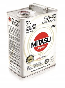 MITASU PAO SN 5W-40 4L MJ-112