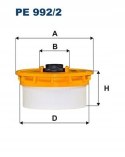 FILTRON PE 992/2 - Filtr paliwa