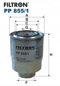 FILTRON PP 855/1 - Filtr paliwa