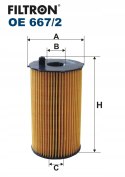 FILTRON OE 667/2 - Filtr oleju