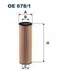 FILTRON OE 678/1 - Filtr oleju