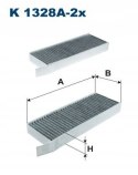 FILTRON K 1328A-2X - Filtr kabinowy