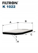 FILTRON K 1022 - Filtr kabinowy
