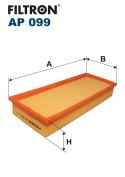 FILTRON AP 099 - Filtr powietrza