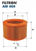 FILTRON AM 469 - Filtr powietrza