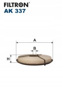 FILTRON AK 337 - Filtr powietrza